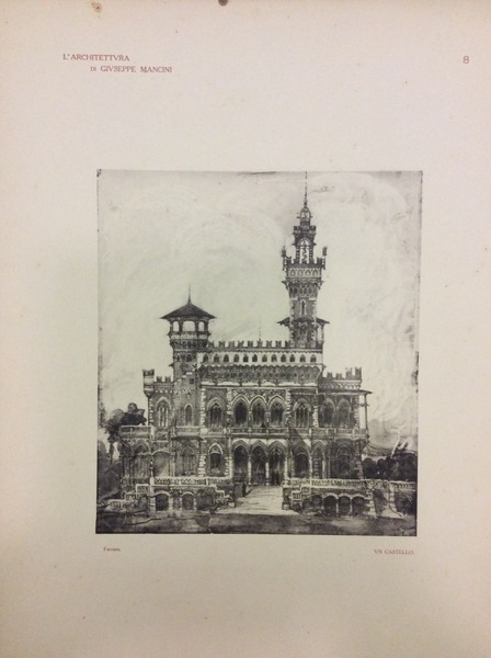L'ARCHITETTURA DI GIUSEPPE MANCINI. - Schizzi e progetti. Prefazione di …