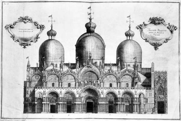 L'AUGUSTA DUCALE BASILICA DELL'EVANGELISTA SAN MARCO NELL'INCLITA DOMINANTE DI VENEZIA. …