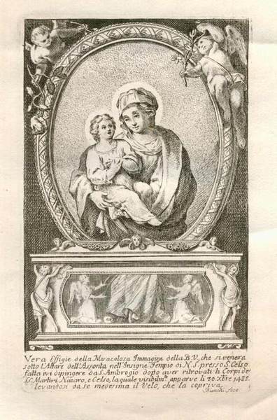 NOTIZIE ISTORICHE INTORNO ALLA MIRACOLOSA IMMAGINE ED INSIGNE TEMPIO DELLA …