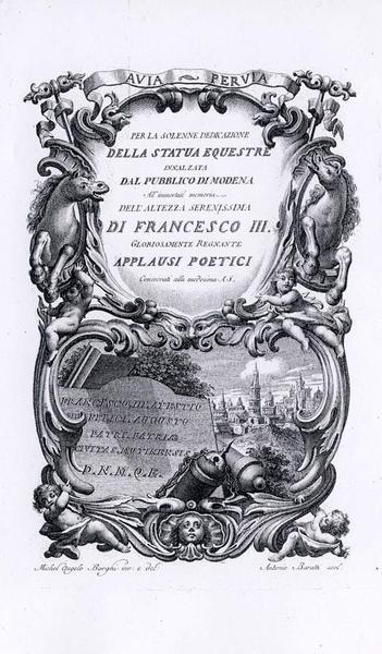 PER LA SOLENNE DEDICAZIONE DELLA STATUA EQUESTRE INNALZATA DAL PUBBLICO …