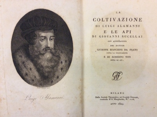 LA COLTIVAZIONE E LE API. - Con annotazioni di Giuseppe …