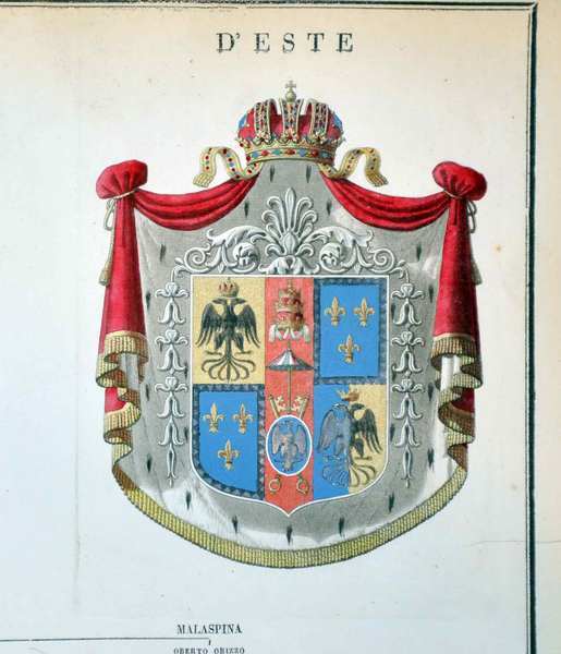 D'ESTE. - Famiglie celebri italiane.