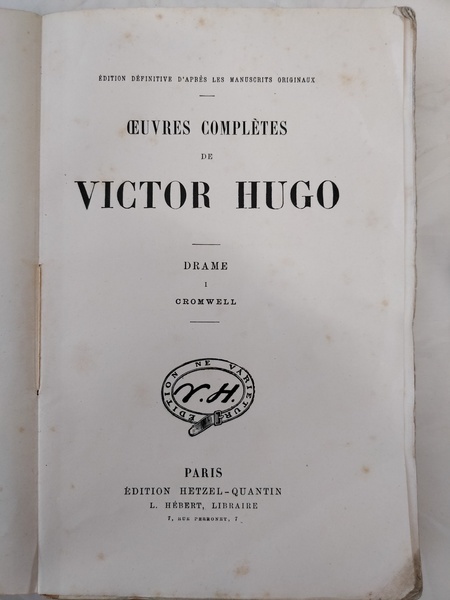 OEUVRES COMPLETES. - Edition définitive d'après les manuscrits originaux. Illustrations …