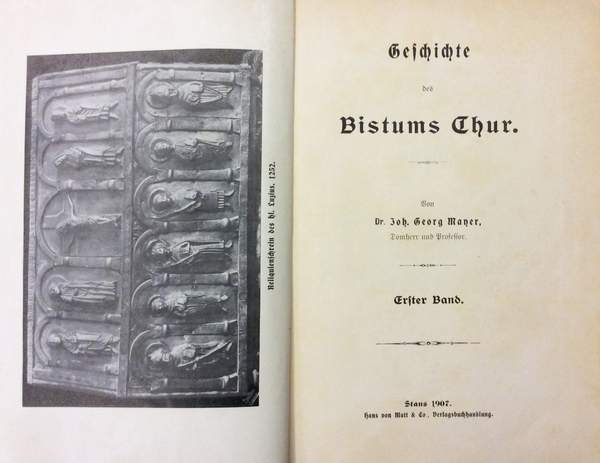 GESCHICHTE DES BISTUMS CHUR.