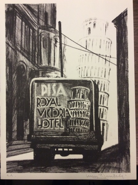 DA: LE CITTA' DEL SILENZIO. - Litografie di Ercole e …