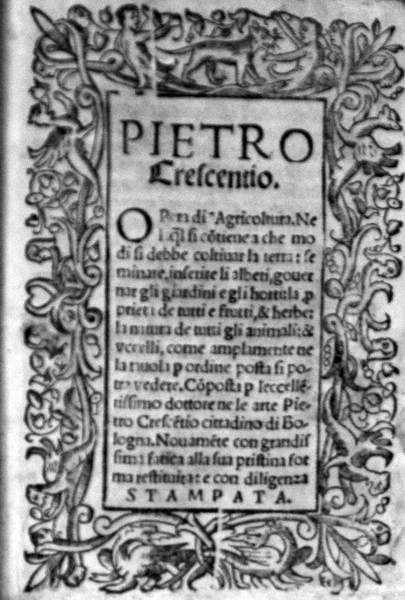 OPERA DI AGRICOLTURA. - Ne la qual si contiene a …