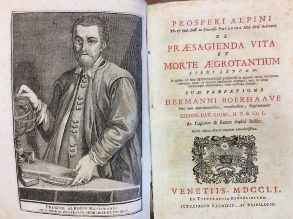 DE PRAESAGIENDA VITA ET MORTE AEGROTANTIUM. - Libri septem. Cum …