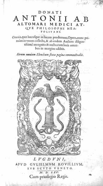 OMNIA, QUAE HUCUSQUE IN LUCEM PRODIERUNT, OPERA, NUNC PRIMUM IN …