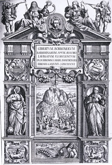 GIBERTUM BORROMAEUM BARBERINARUM APUM AUGURIO LAUREATUM FLORULENTUM IN BORROMAEO MARI …