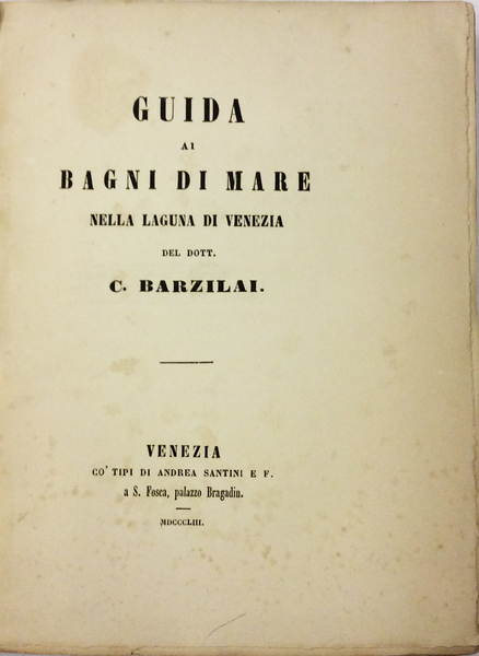 GUIDA AI BAGNI DI MARE NELLA LAGUNA DI VENEZIA.