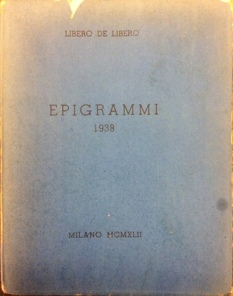 EPIGRAMMI 1938.