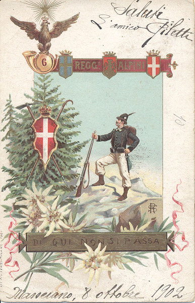 6° REGGIMENTO ALPINI.