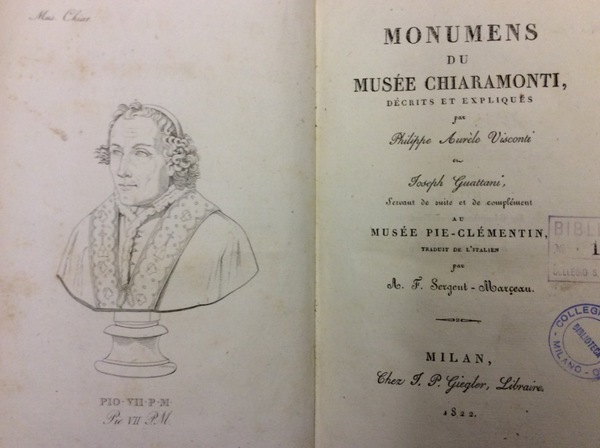 MONUMENS DU MUSEE CHIARAMONTI. - Servant de suite et de …