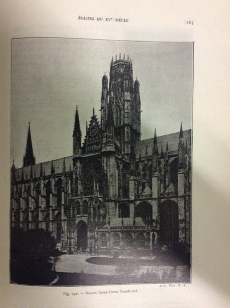 L'ARCHITECTURE RELIGIEUSE EN FRANCE A L'EPOQUE GOTIQUE. - Ouvrage postume …