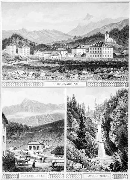 DIE SCHWEIZ IN ORIGINAL - ANSICHTEN. - Ihrer interessantesten Gegenden, …