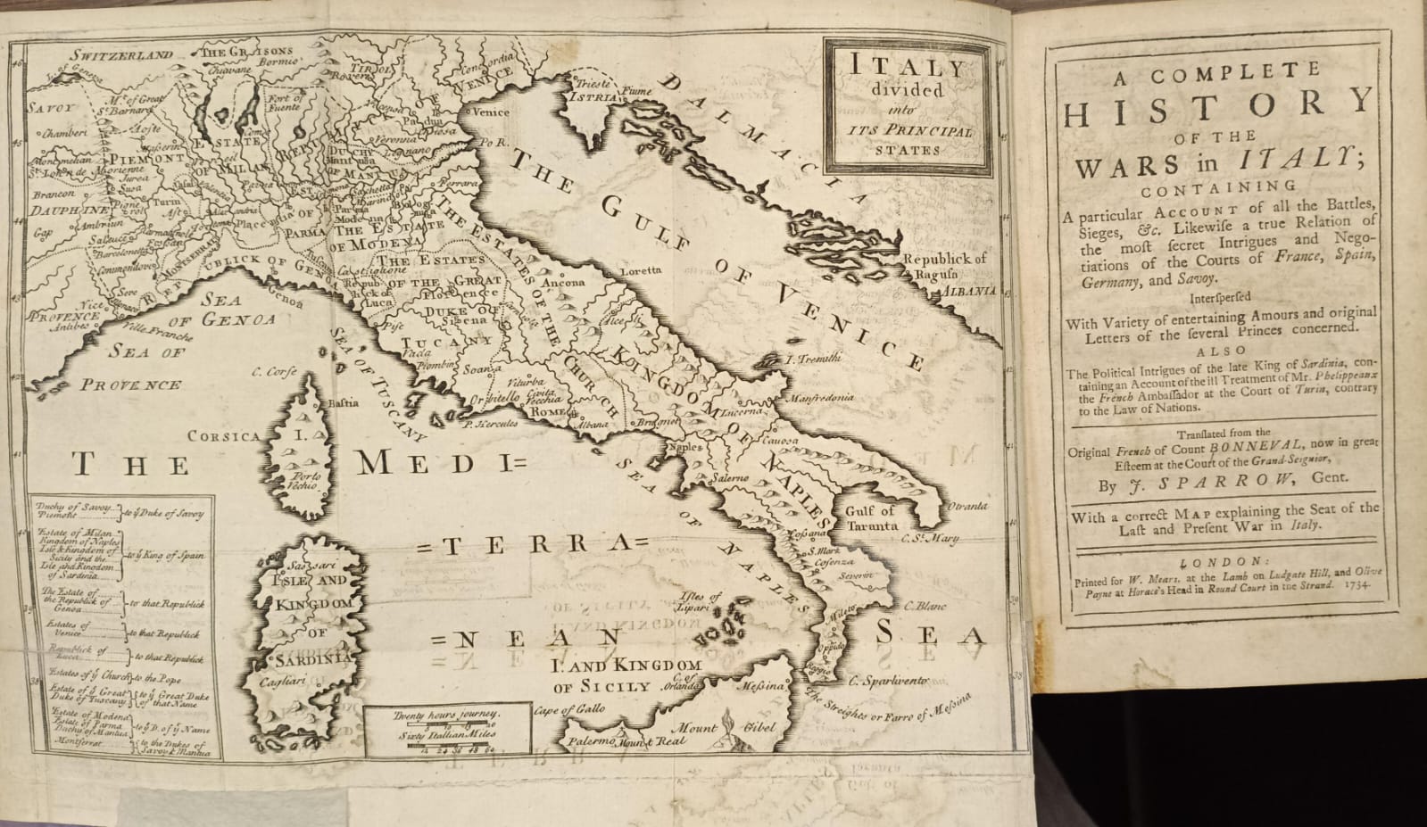 A COMPLETE HISTORY OF THE WARS IN ITALY.