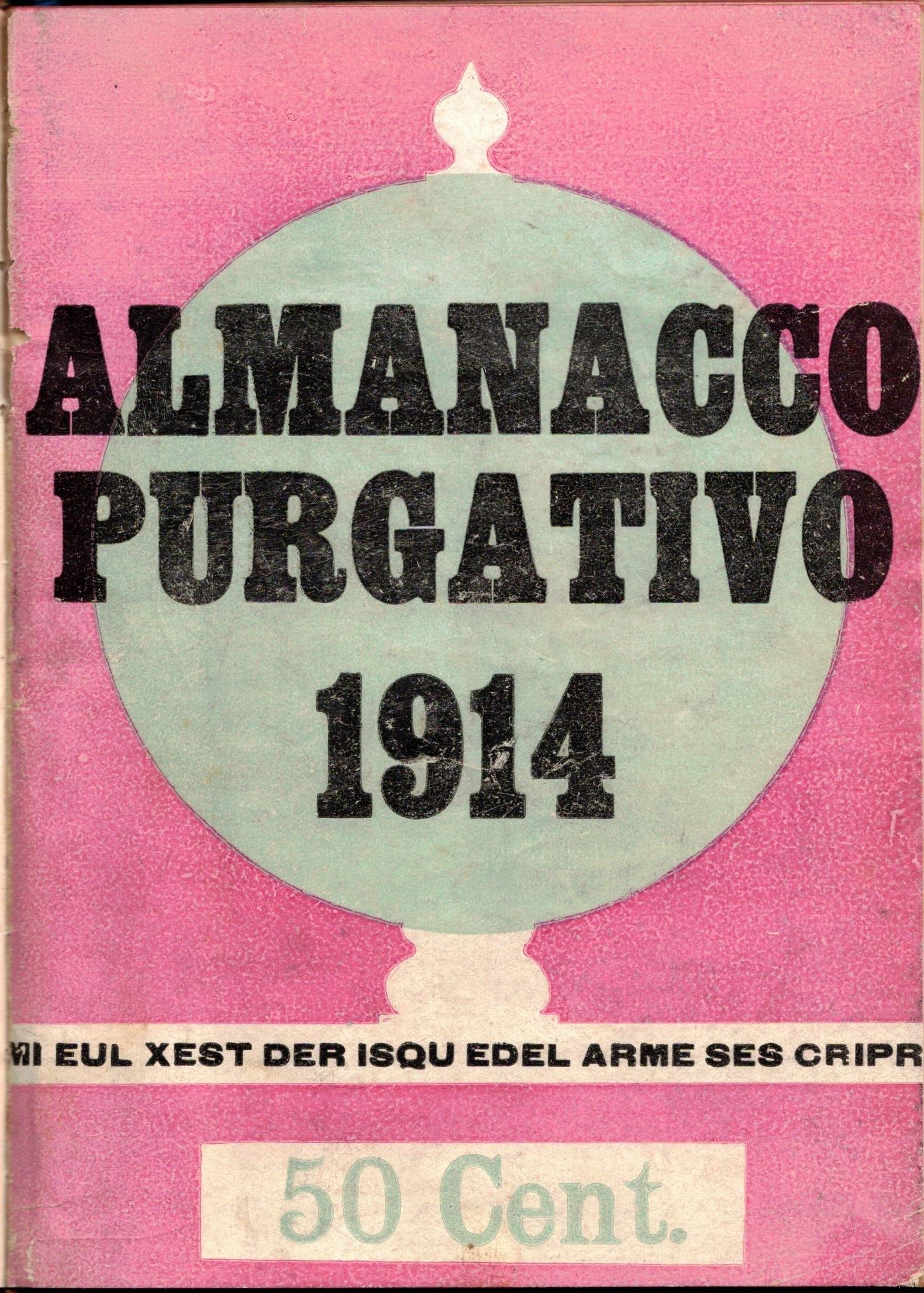 ALMANACCO PURGATIVO 1914.