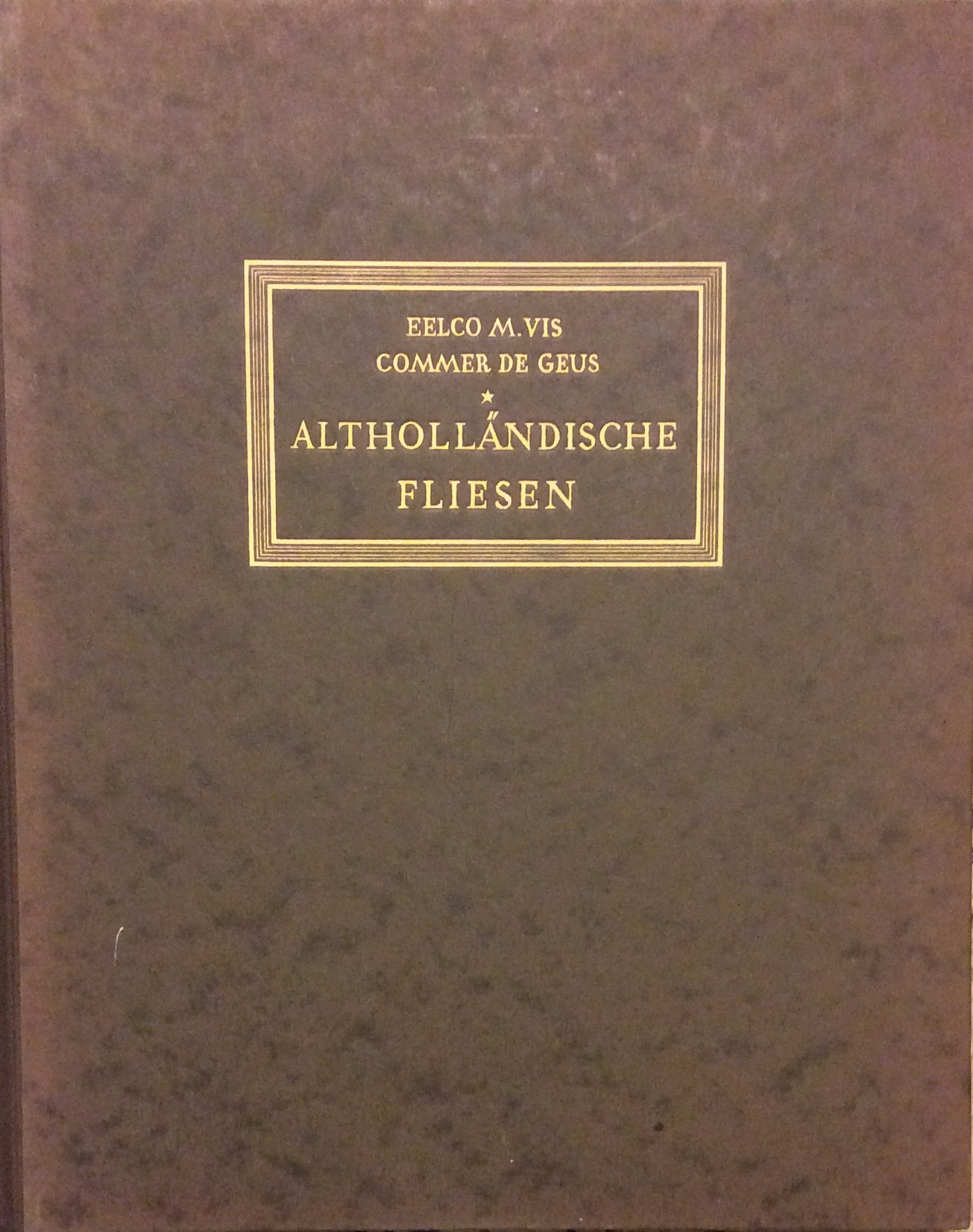 ALTHOLLANDISCHE FLIESEN.