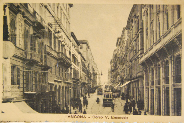 ANCONA. CORSO VITTORIO EMANUELE.