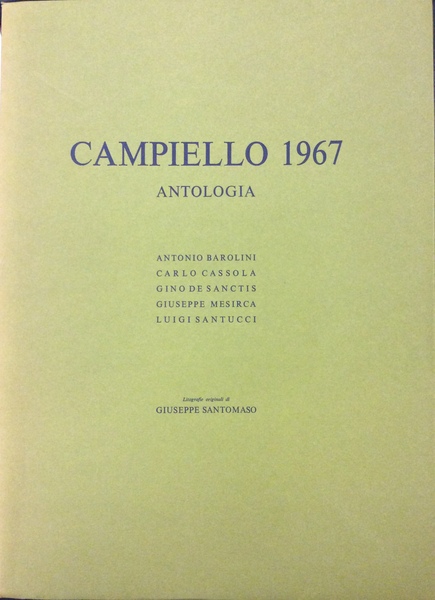 ANTOLOGIA DEL CAMPIELLO 1967.