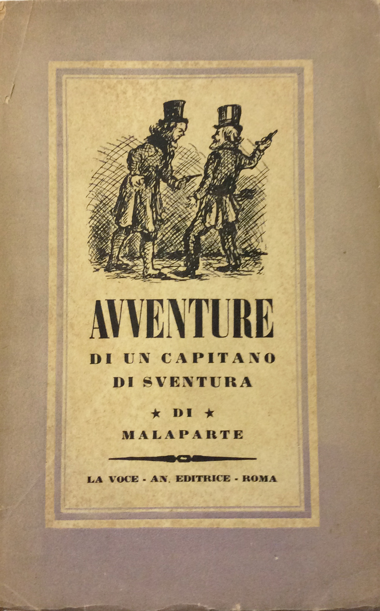 AVVENTURE DI UN CAPITANO DI SVENTURA. - Seconda edizione.