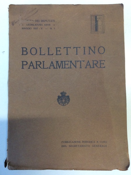 BOLLETTINO PARLAMENTARE.