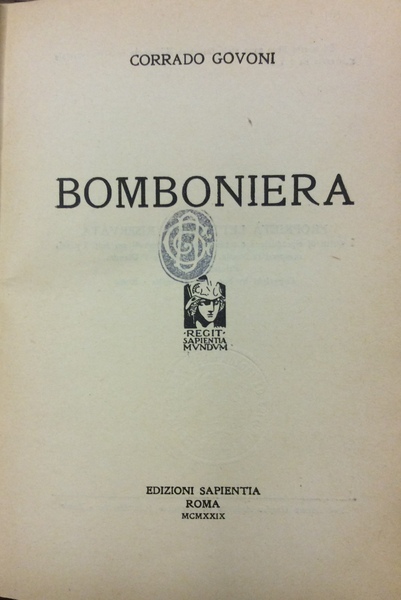 BOMBONIERA.