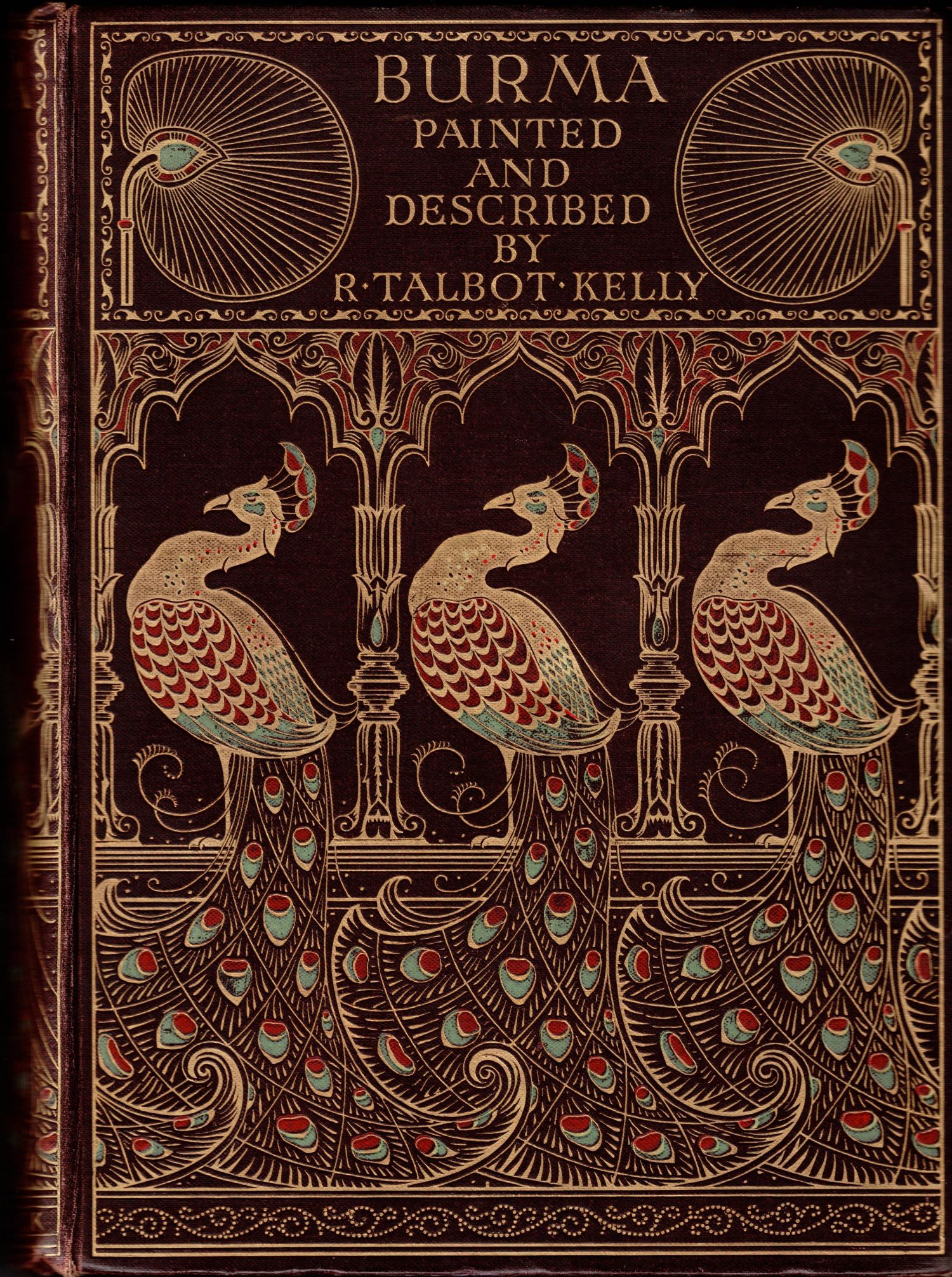 BURMA. - Painted & described.