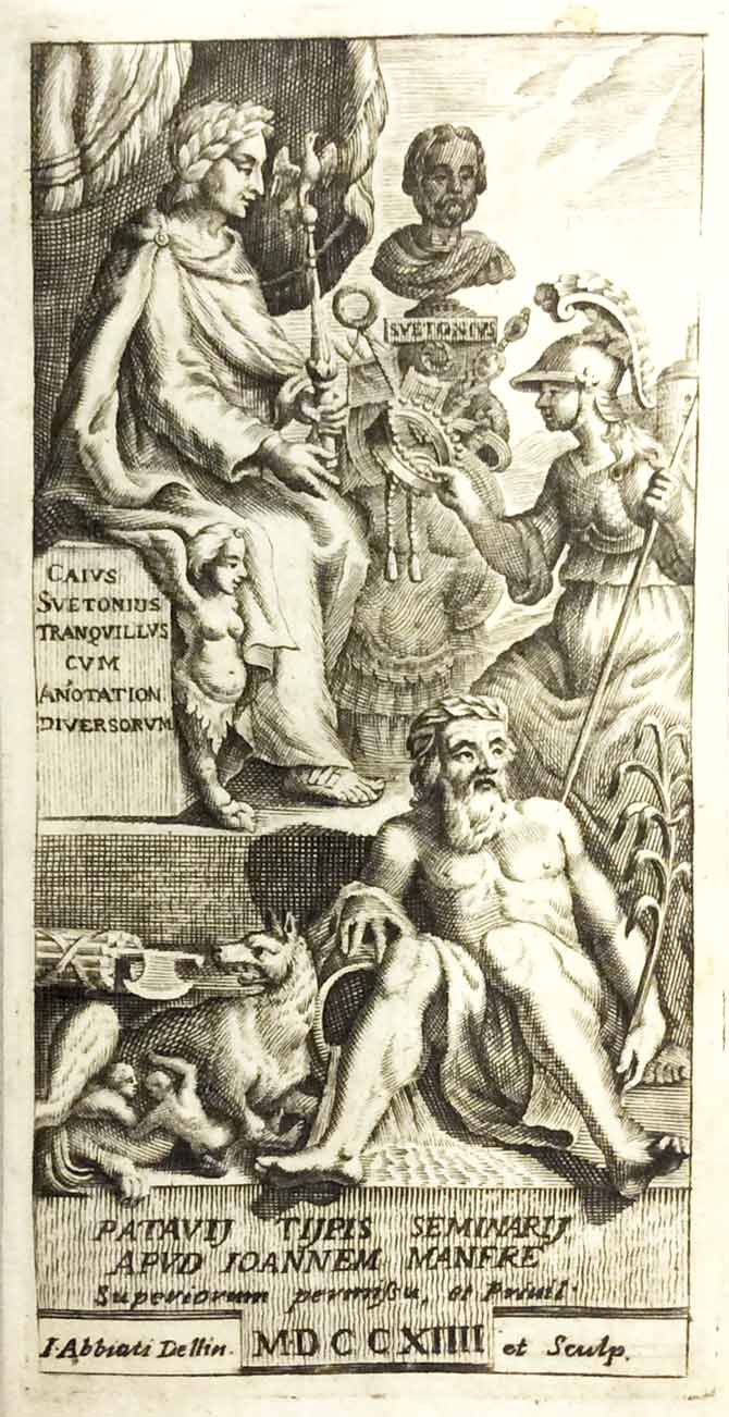 CAIUS SUETONIUS TRANQUILLUS CUM ANOTATION. DIVERSORUM.