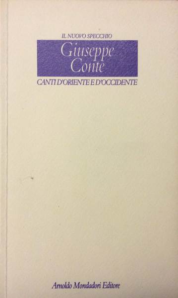 CANTI D'ORIENTE E D'OCCIDENTE.