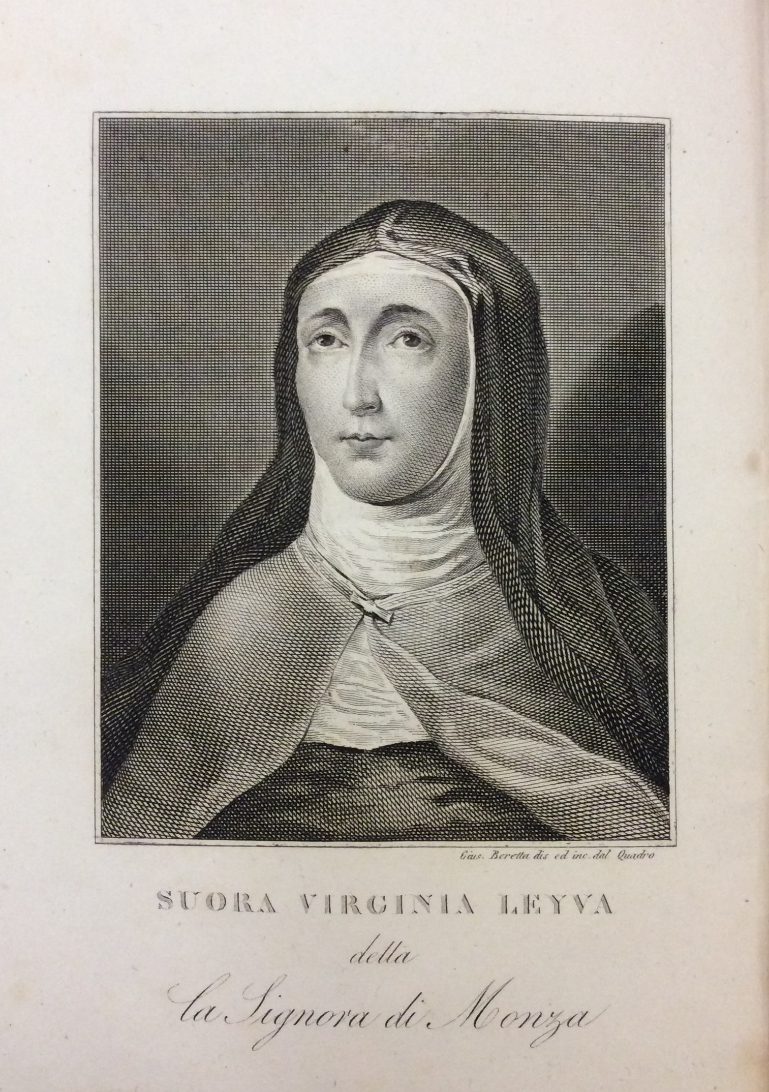 CENNI INTORNO ALLA VITA DI SUOR VIRGINIA MARIA LEYVA DETTA …