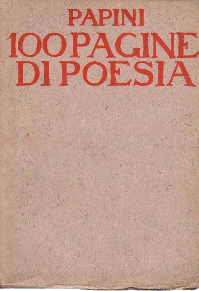 CENTO PAGINE DI POESIA.