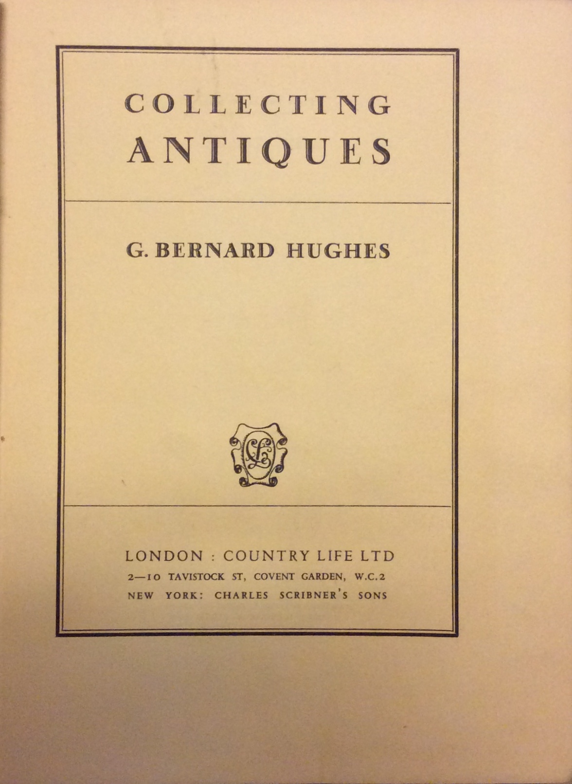 COLLECTING ANTIQUES.