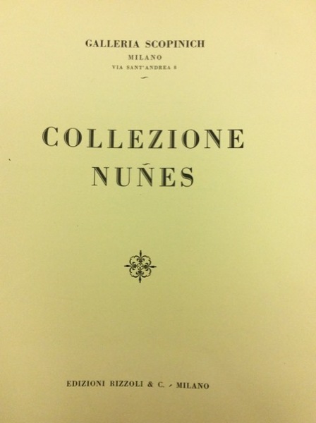 COLLEZIONE NUÑES.