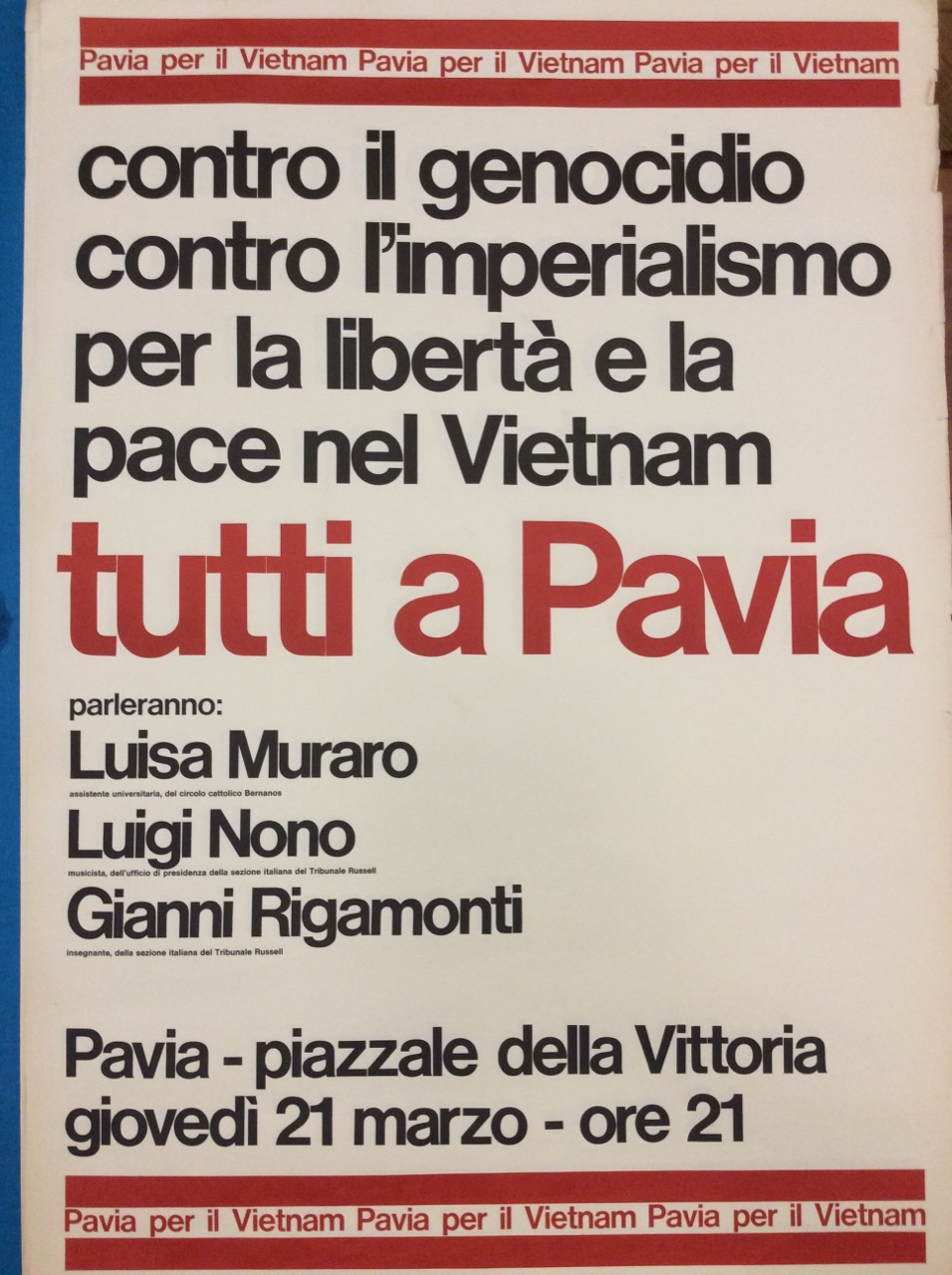 CONTRO IL GENOCIDIO, CONTRO L'IMPERIALISMO, PER LA LIBERTA' E LA …