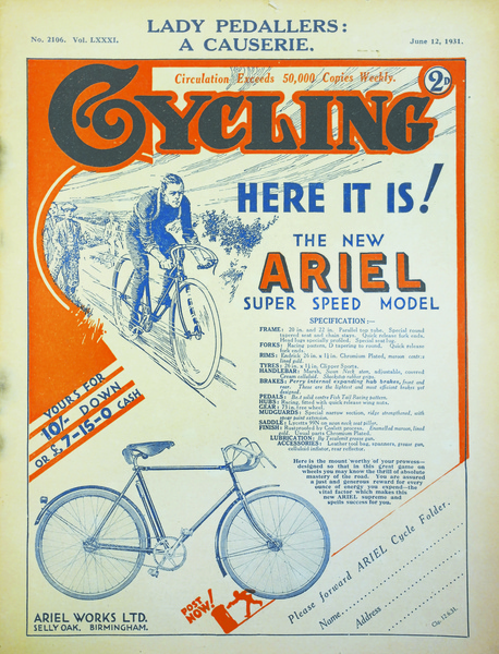 CYCLING. No. 2106 - June 12, 1931. - Circulation Exceeds …