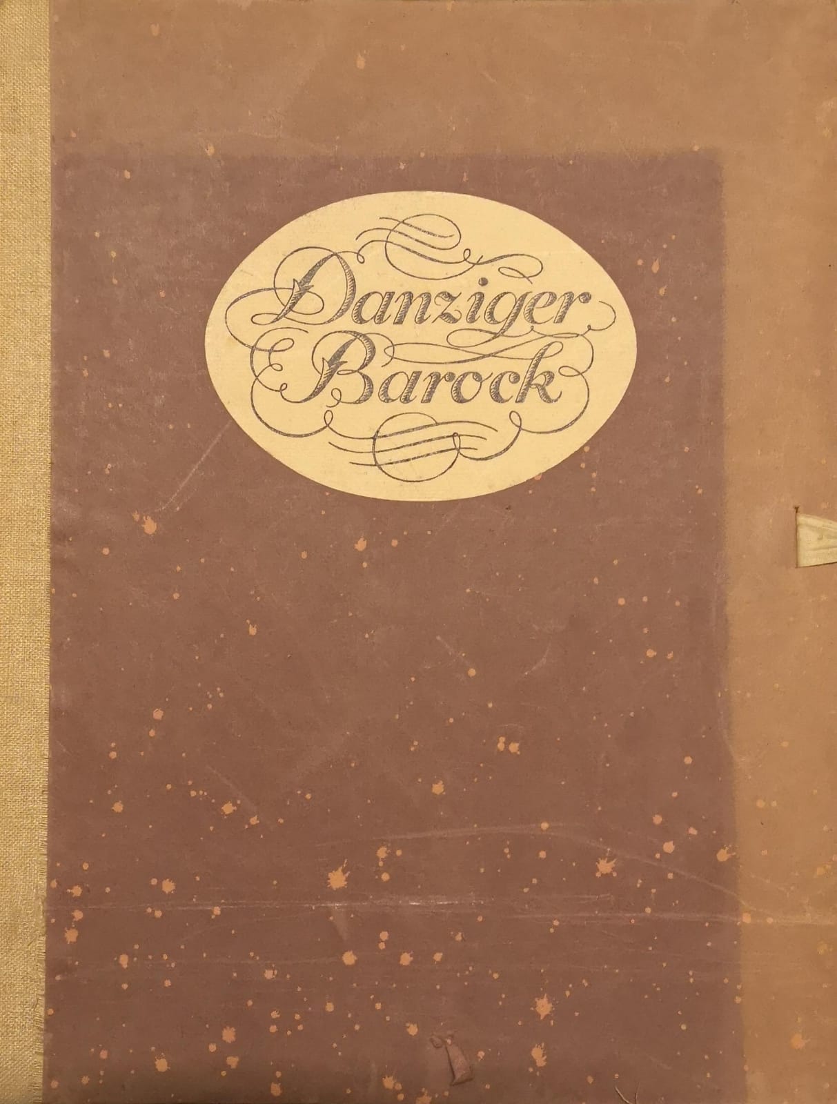 DANZIGER BAROCK. - Aufnahmen von Werken der Bildnerei und des …