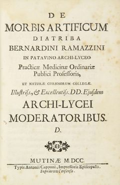 DE MORBIS ARTIFICIUM DIATRIBA.
