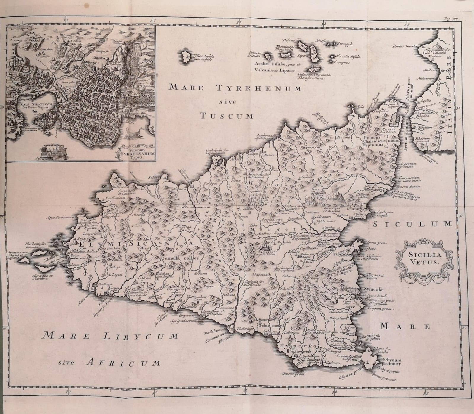 DESCRIPTION DE L'ISLE DE SICILE ET DE SES COTES MARITIMES. …