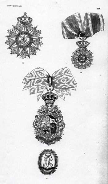 DESCRIZIONE STORICA DEGLI ORDINI CAVALLERESCHI.