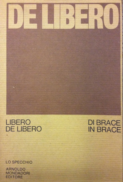 DI BRACE IN BRACE. - 1956 - 1970.