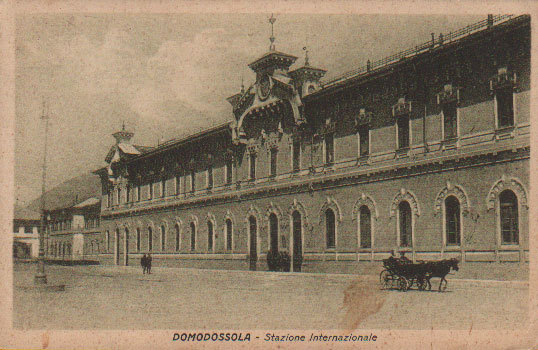 DOMODOSSOLA. STAZIONE INTERNAZIONALE.