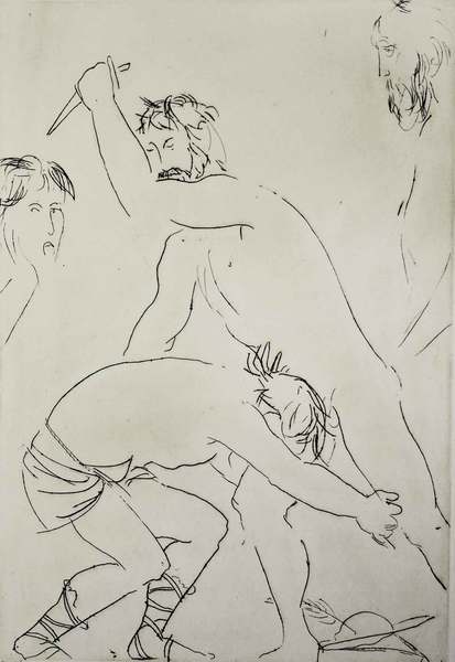 EDIPO RE. - Versione italiana di Manara Valgimigli. Acquaforti di …