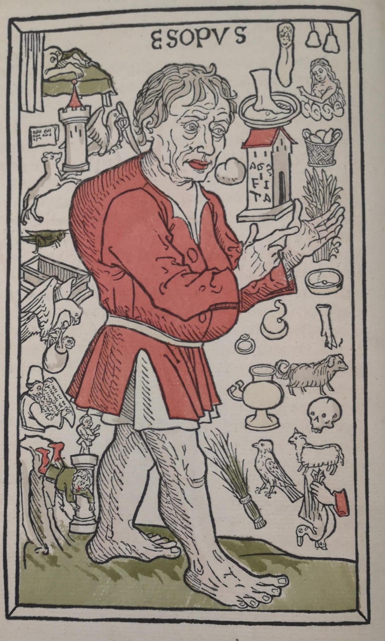 ESOPUS ÜBERSETZT VON HEINRICH STEINHÖWEL GEDRUCKT VON ZAINER IN AUGSBURG …