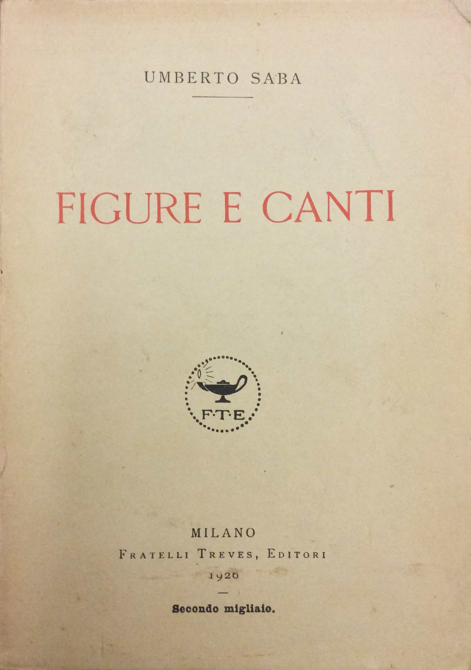 FIGURE E CANTI. - (1921-1925).