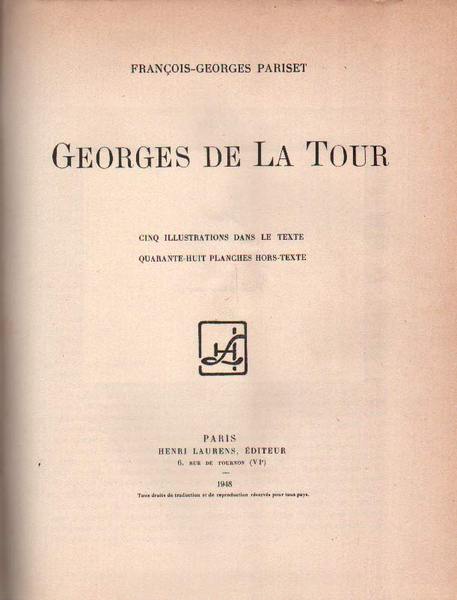GEORGES DE LA TOUR.