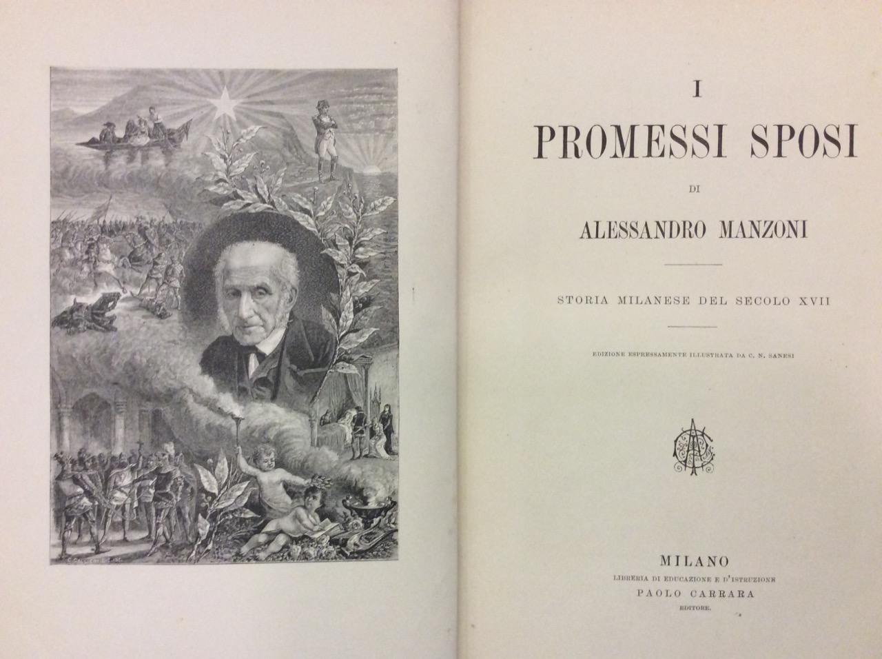 I PROMESSI SPOSI. - Storia Milanese del secolo XVII. Edizione …
