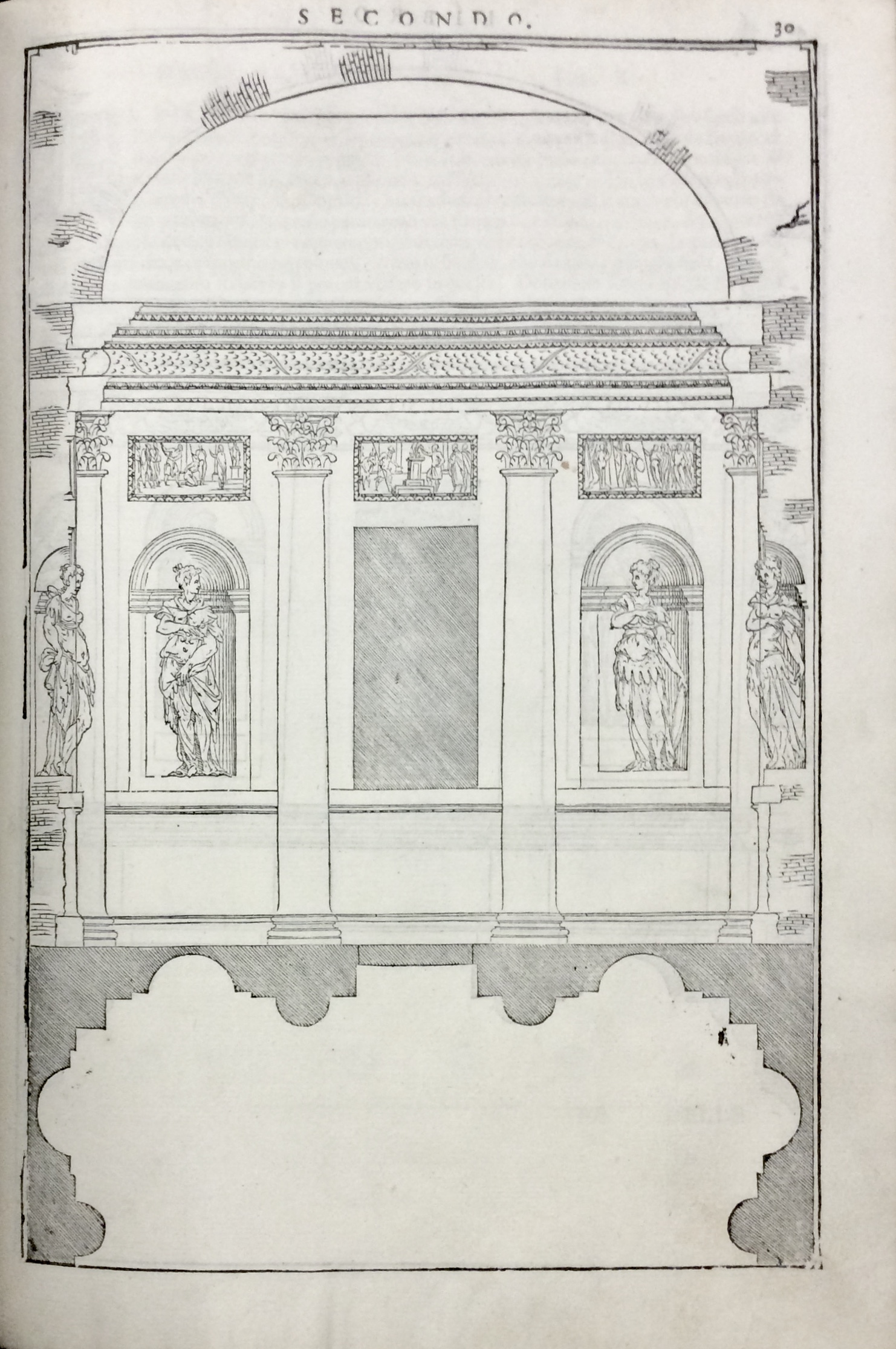 I QUATTRO LIBRI DELL'ARCHITETTURA. - Ne' quali, dopo un breve …
