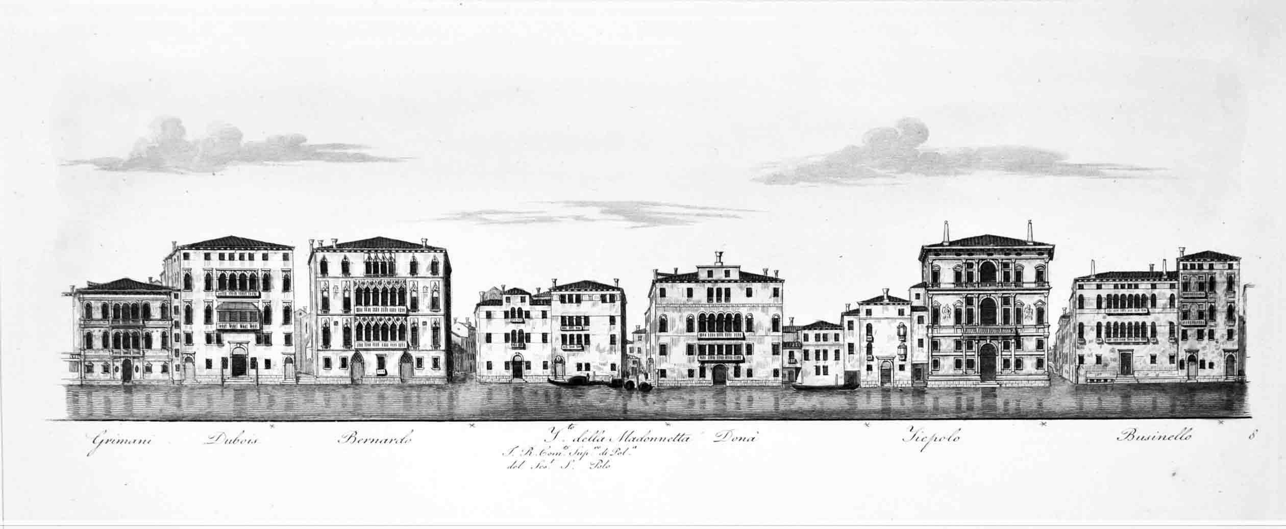 IL CANAL GRANDE DI VENEZIA. - Descritto da Antonio Quadri.