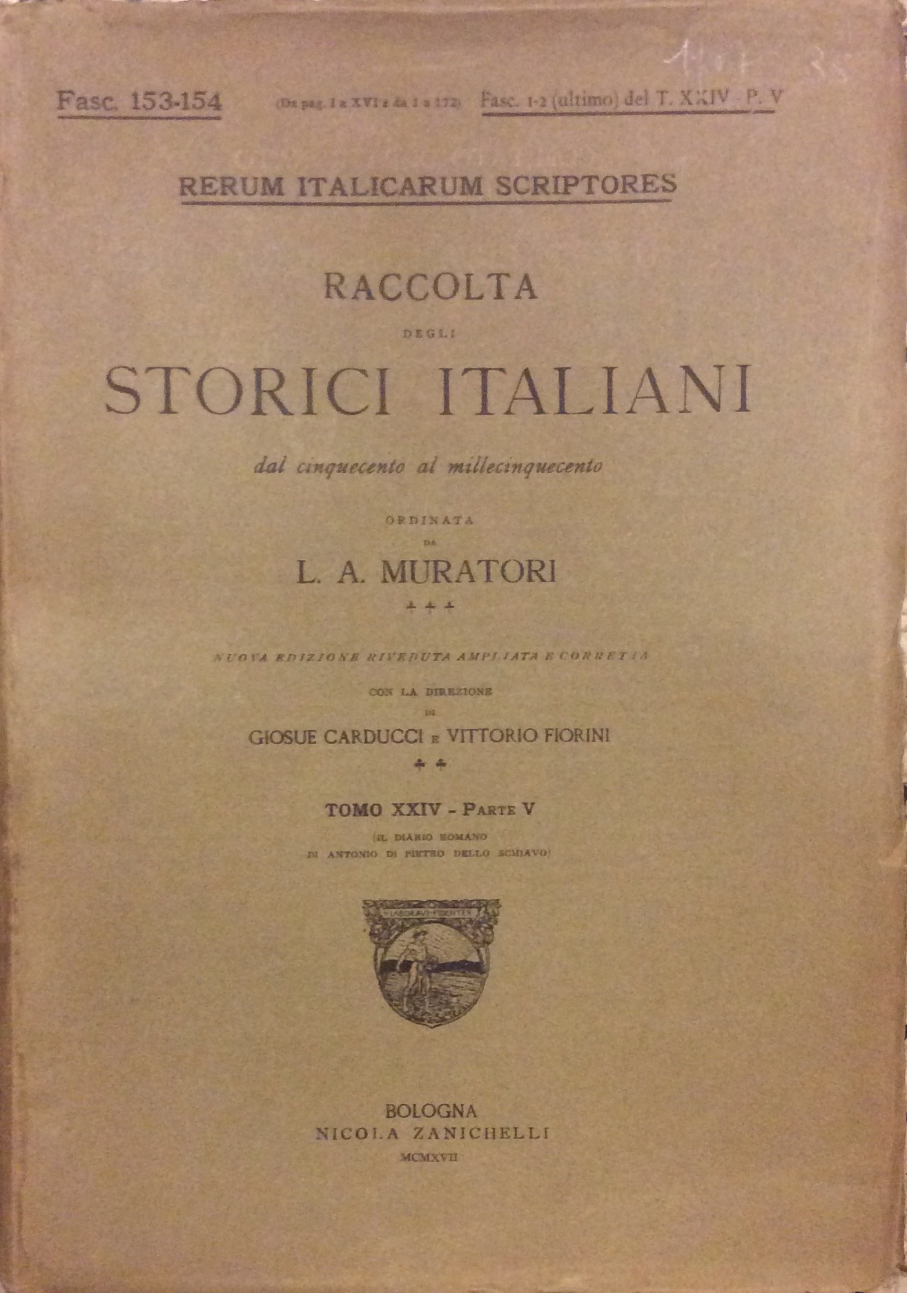 IL DIARIO ROMANO. - Dal 19 ottobre 1404 al 25 …